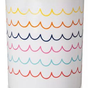 Bathroom Wastebasket White colorful